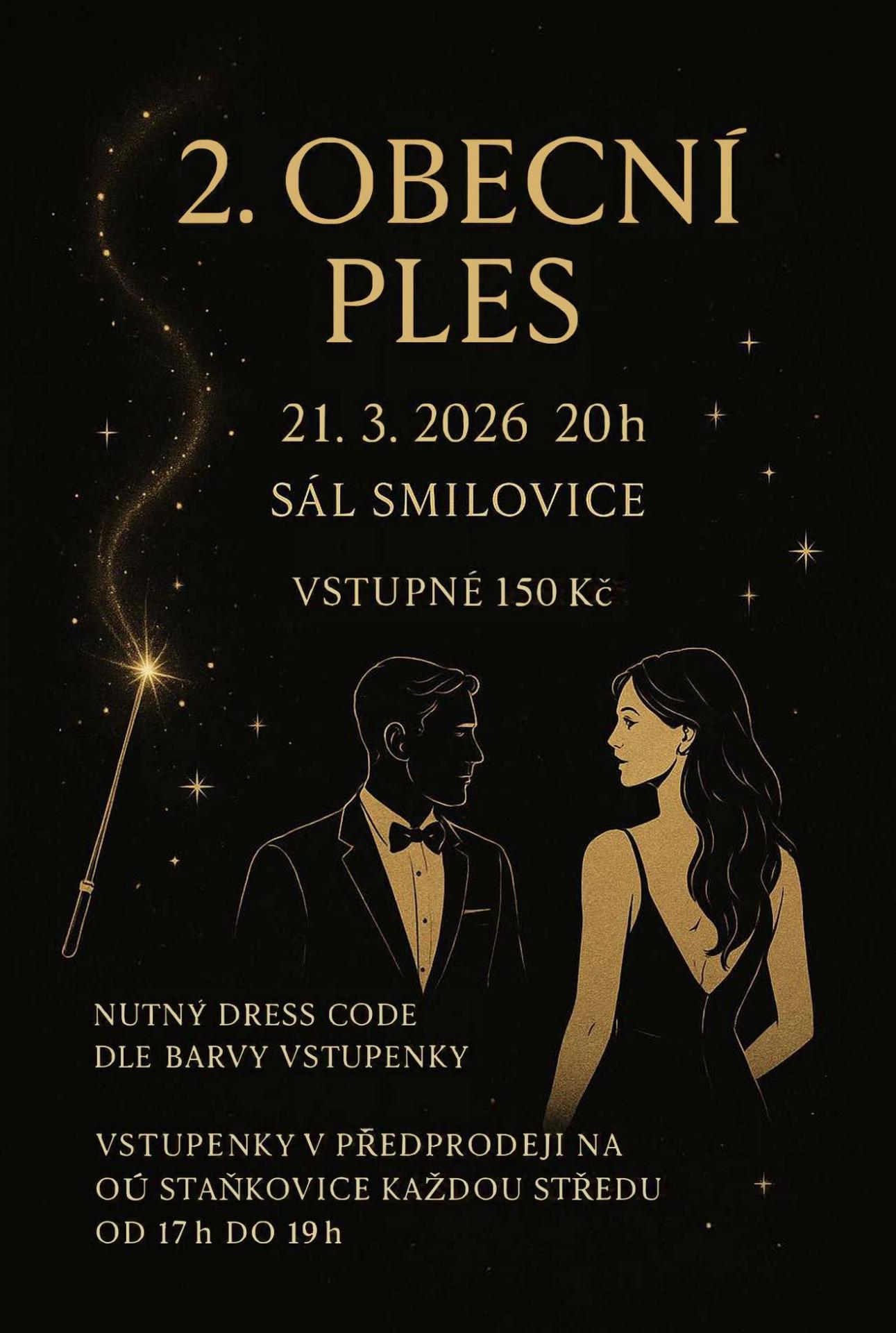 Obec Staňkovice - 2. OBECNÍ PLES