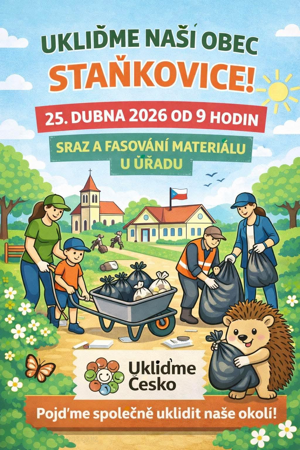 Obec Staňkovice - UKLIĎME NAŠÍ OBEC - Staňkovice, Novou Ves, Ostašov, Chlum a Smilovice