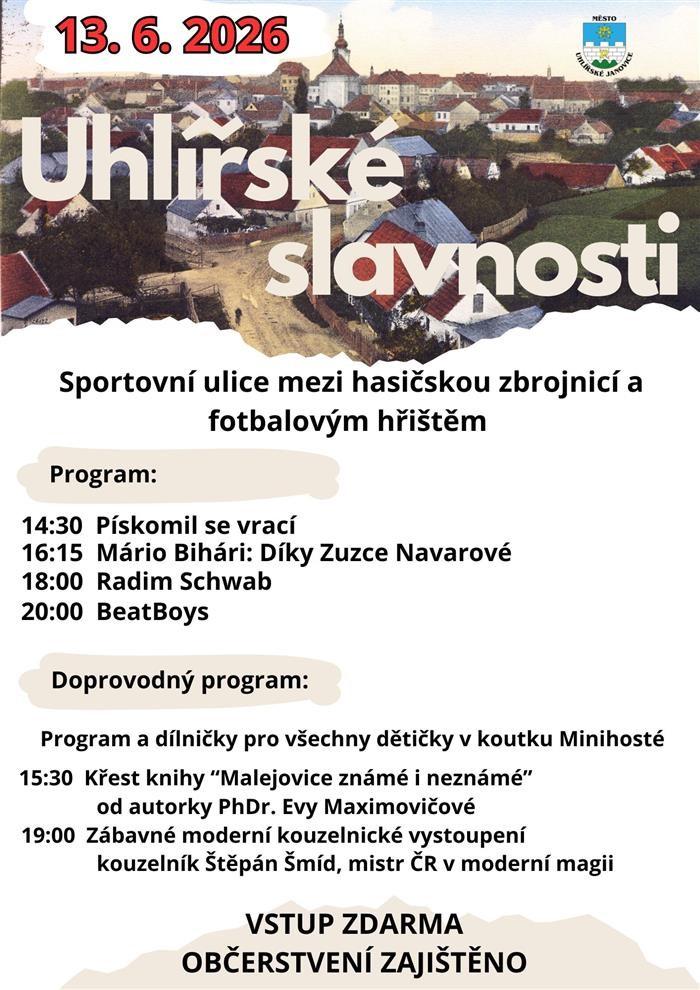 Obec Staňkovice - UHLÍŘSKÉ SLAVNOSTI