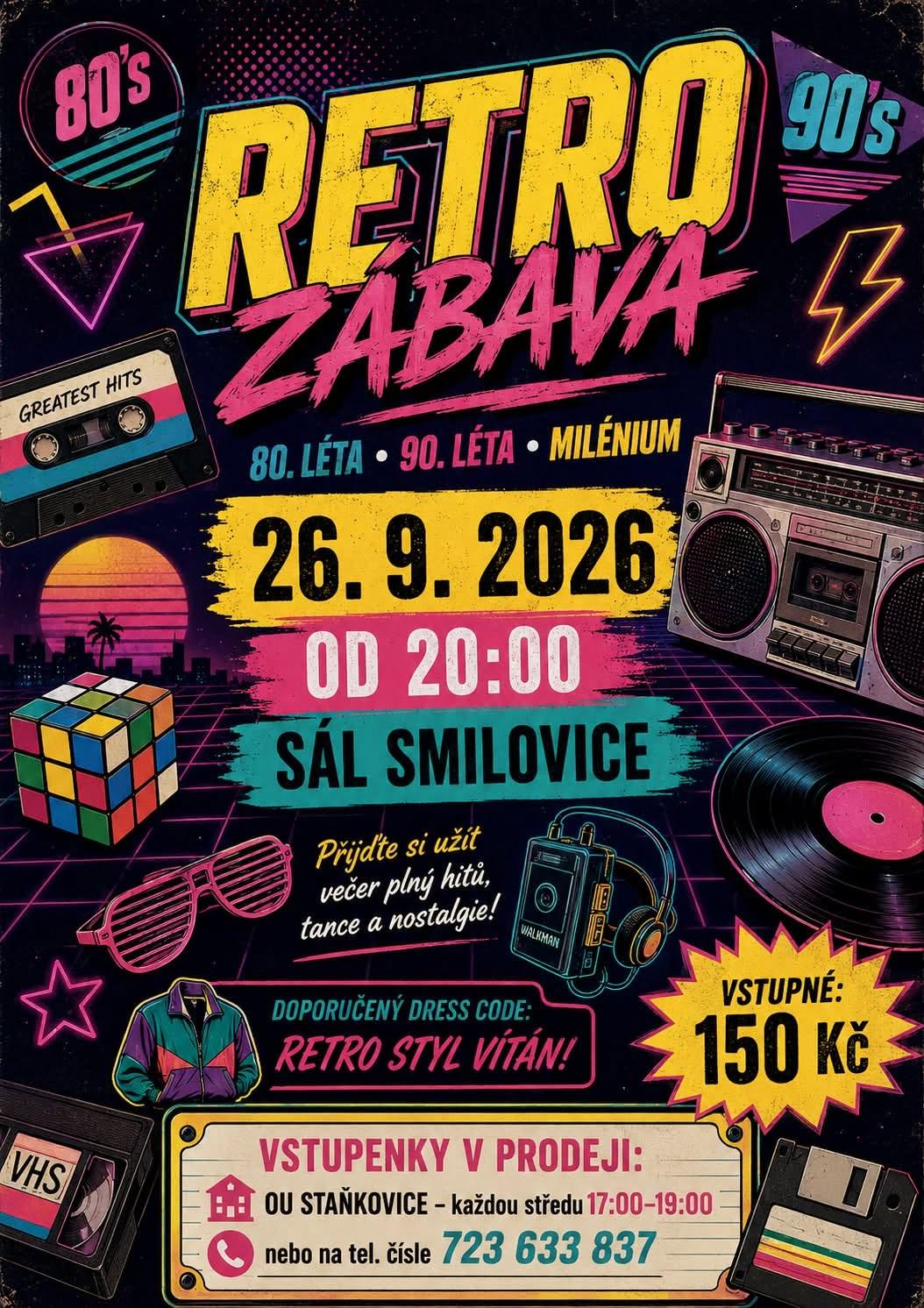 Obec Staňkovice - RETRO ZÁBAVA