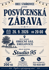 Obec Staňkovice - Posvícenská ZÁBAVA