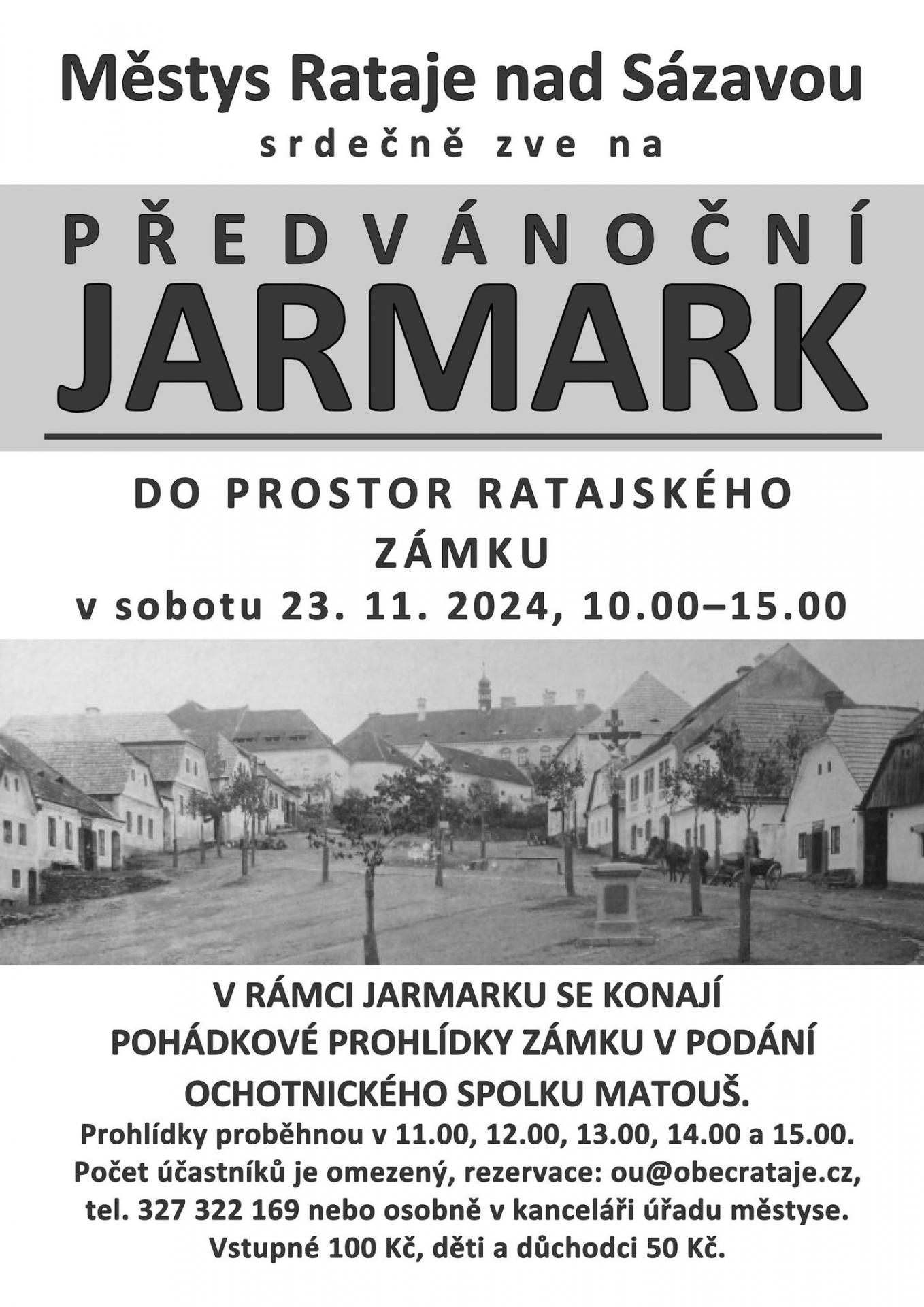 Obec Staňkovice - PŘEDVÁNOČNÍ JARMARK - Ratajský zámek