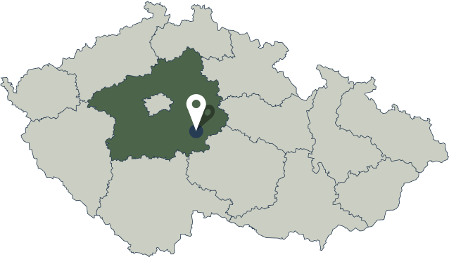 Obec Staňkovice - mapa